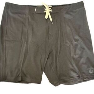NWT LinkSoul Men’s Boardwalker Golf Short Hybrid Swim Land & Sea Black-Size 35”